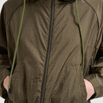 Giubbotto donna in tessuto tecnico verde oliva GI000356D 127017730 HERNO 