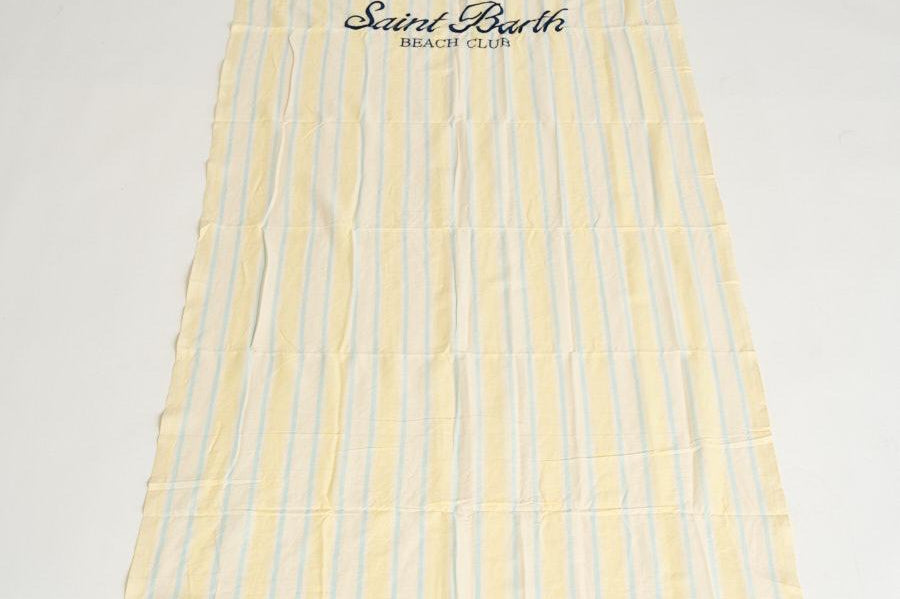 Telo mare Foutas Light giallo e azzurro FOUTASLIGHTN 02600L MC2 SAINT BARTH 