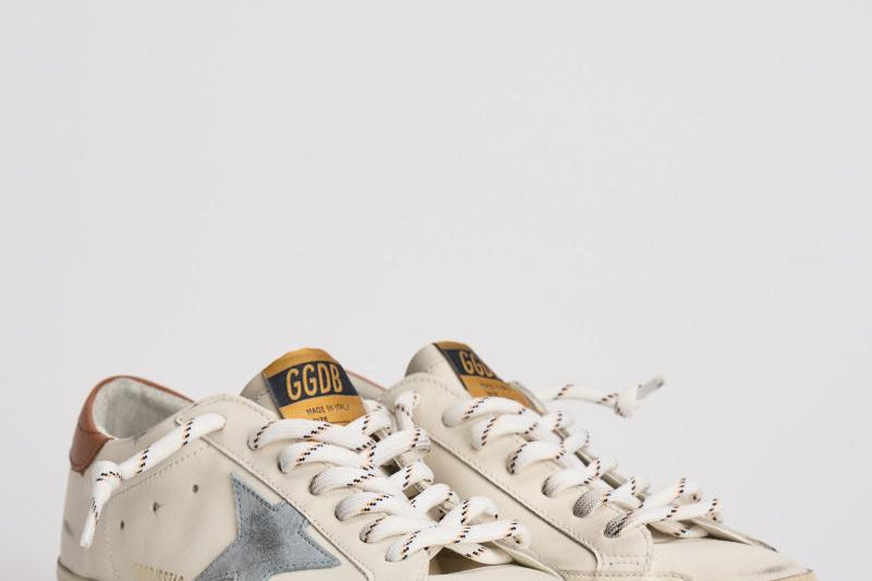 Sneakers uomo Super Star marrone GMF00101 F00750882998 GOLDEN GOOSE 