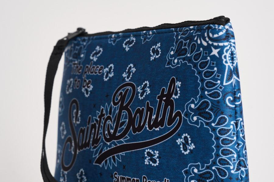 Pochette donna Aline fantasia blu ALINE 07587L MC2 SAINT BARTH 