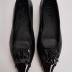 Ballerina donna a punta nera 115979100 BLACK100 ROTATE 
