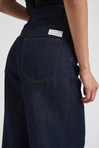 Jeans palazzo in denim donna LPE10V86 BLU NINE IN THE MORNING 
