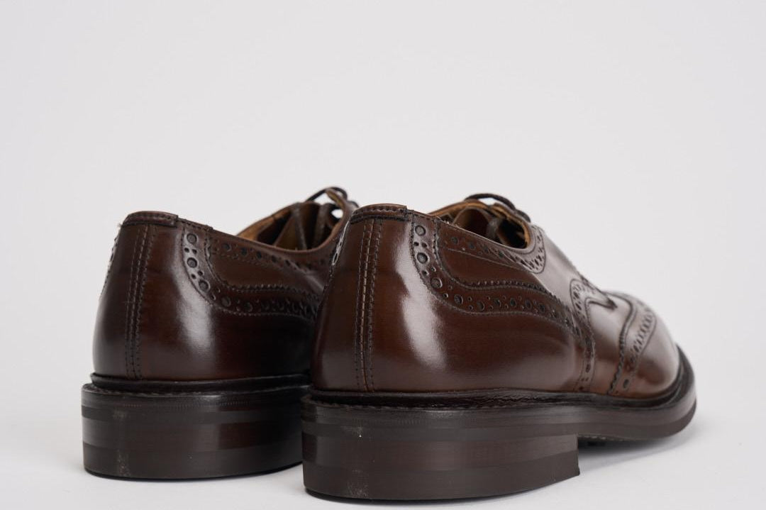 Scarpa uomo Bourton Country marrone BOURTON CAFEBURNISHED TRICKER'S 