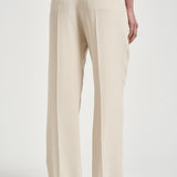 Pantalone donna sartoriale avorio PA0643FB D1F02I23EC ISABEL MARANT 