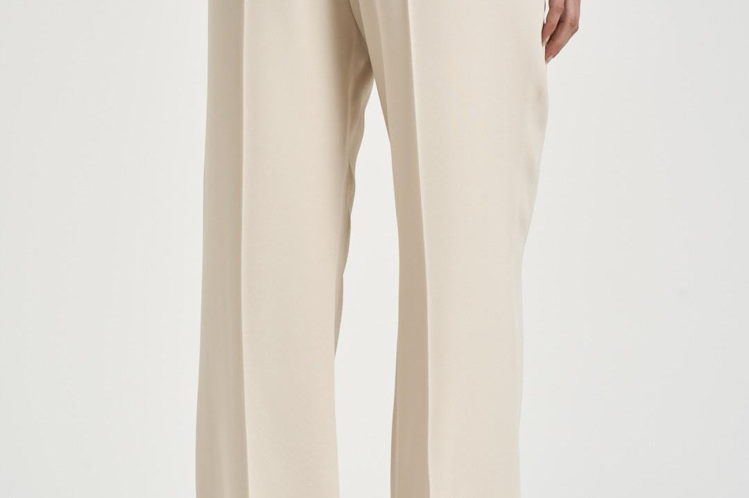 Pantalone donna sartoriale avorio PA0643FB D1F02I23EC ISABEL MARANT 