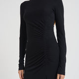 Abito donna Jelina lungo nero RO0349FB C3K01E01BK MARANT ETOILE 