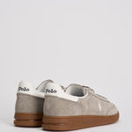 Sneakers uomo in suede grigie 809978008 002 RALPH LAUREN 