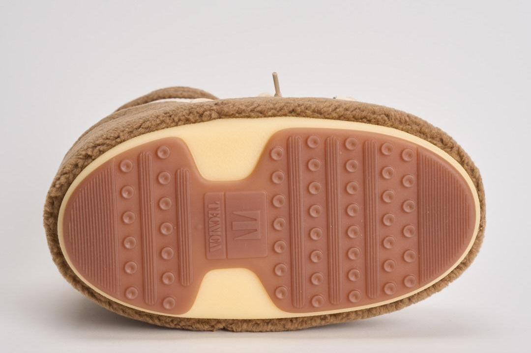 Stivale donna Icon Low in Teddy cammello 1409700 M047CAMEL MOON BOOT 
