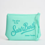 Pochette donna Aline verde acqua ALINE 08379L MC2 SAINT BARTH 