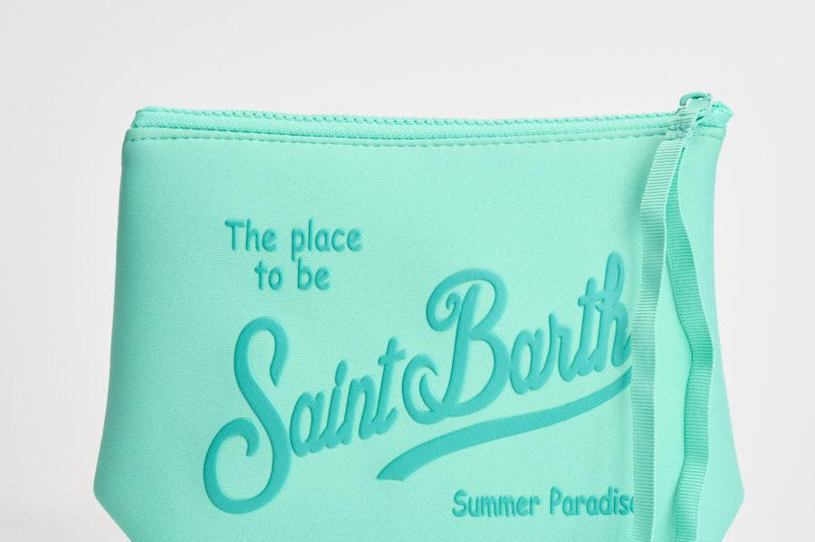 Pochette donna Aline verde acqua ALINE 08379L MC2 SAINT BARTH 