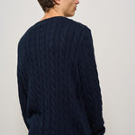Maglia uomo blu girocollo 710775885 001 RALPH LAUREN 