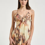 Abito donna lungo Vasmila fantasia RO1062FA D1J13E90BE MARANT ETOILE 