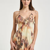 Abito donna lungo Vasmila fantasia RO1062FA D1J13E90BE MARANT ETOILE 