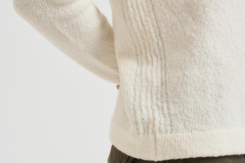 Maglia uomo girocollo panna 5100056 S00N2V0093 STONE ISLAND 