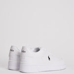 Sneakers uomo Masters Court bianche 809891791 009 RALPH LAUREN 