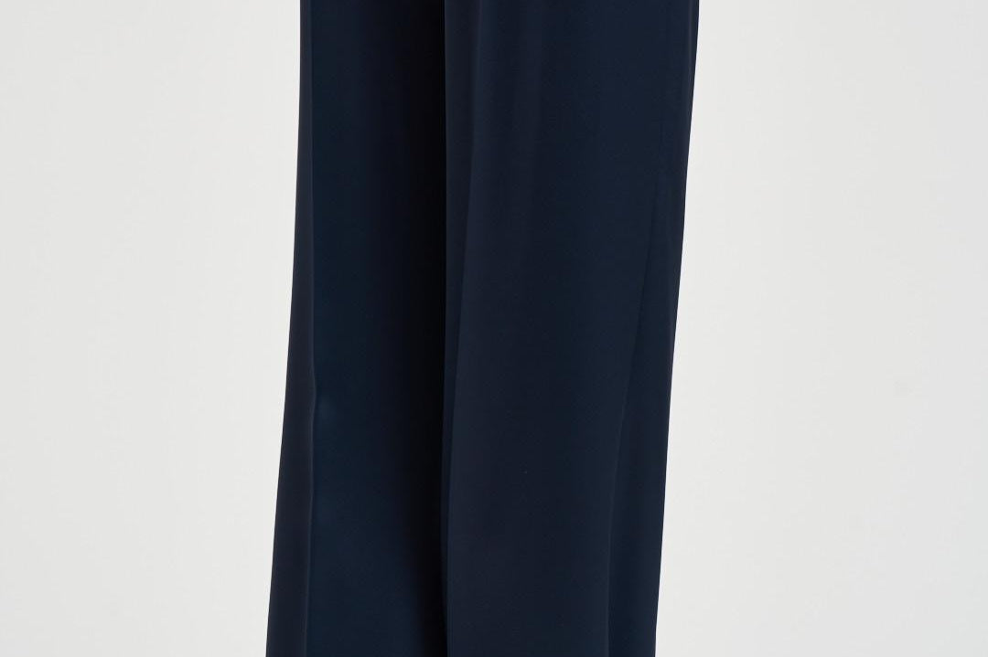Pantalone donna Jared blu navy F6SS80 N08 LIVIANA CONTI 