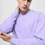 Felpa uomo girocollo lilla 710916689 028 RALPH LAUREN 