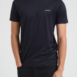 T-shirt uomo blu con logo bianco 8N1TD8 1JVZ0920 EMPORIO ARMANI 