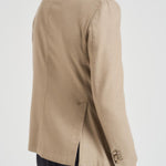 Giacca uomo monopetto in lana beige 2884 555095 L.B.M. 