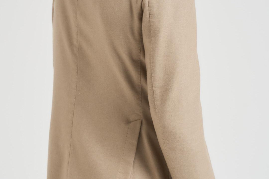 Giacca uomo monopetto in lana beige 2884 555095 L.B.M. 