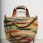 Borsa donna Mirozy in rafia colorata MIROZY 2MANJA IBELIV 
