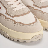 Sneakers uomo Wild pace beige e bianca LDLM AK03 AUTRY 