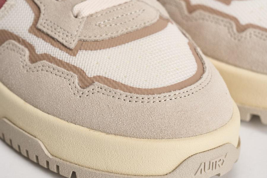Sneakers uomo Wild pace beige e bianca LDLM AK03 AUTRY 