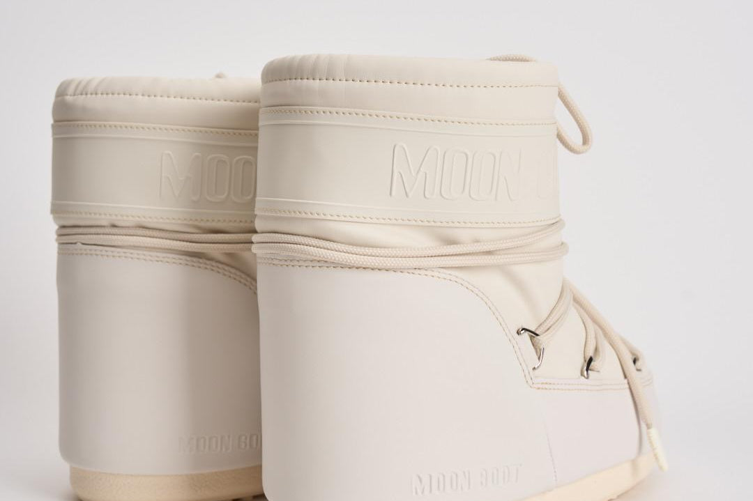 Stivale donna Icon Low Rubber crema 1409380 L002CREAM MOON BOOT 