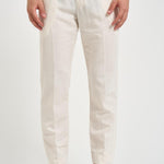 Pantalone uomo in lino bianco PG26 04 PERFECTION 