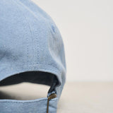 Cappellino uomo da baseball celeste LDM703046 474474WASHEDENIM BLUE LES DEUX 