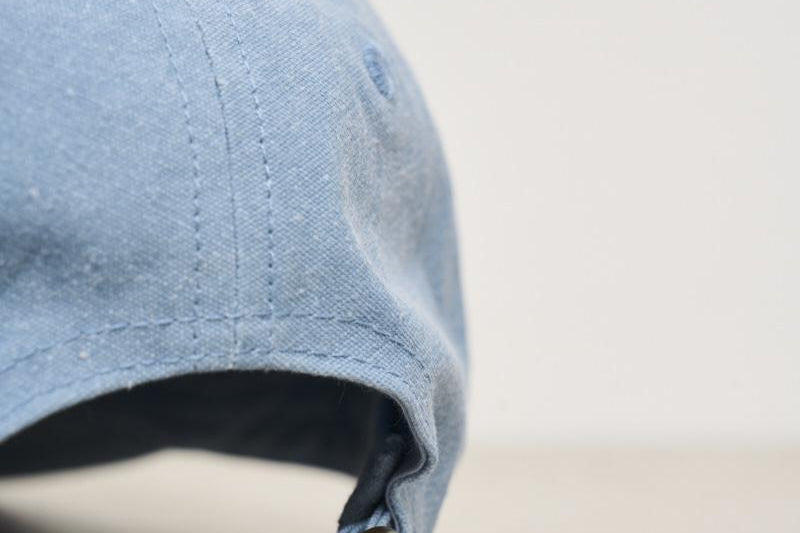 Cappellino uomo da baseball celeste LDM703046 474474WASHEDENIM BLUE LES DEUX 