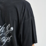 T-shirt uomo con stampa nera 100592 04STAINEDBLACK REPRESENT 