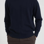 Maglia uomo girocollo blu notte GC3ML WC7R891 FILIPPO DE LAURENTIS 