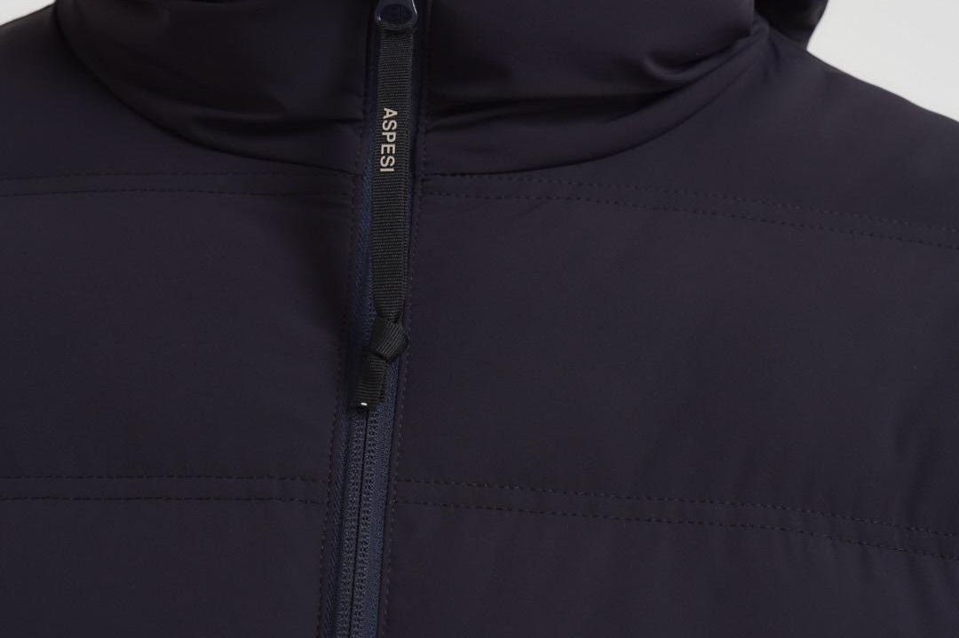 Piumino uomo trapuntato blu notte 5I14 L58901101 ASPESI 