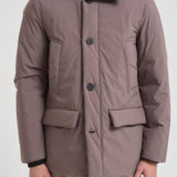 Piumino uomo Cloud Artic Parka tortora OU2092 7425 WOOLRICH 