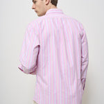 Camicia uomo a righe rosa Oxford 710928918 004 RALPH LAUREN 