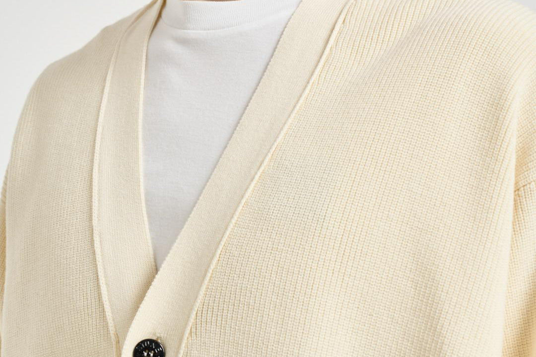 Cardigan uomo panna 5100009 S00D8V0093 STONE ISLAND 