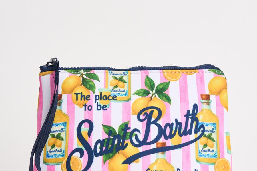 Pochette donna Aline fantasia limoni ALINE 01484L MC2 SAINT BARTH 