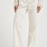 Jeans Poppy donna in denim bianco POPPY 2034WHITE ICON DENIM 