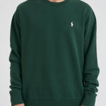 Felpa girocollo uomo verde 710916689 033 RALPH LAUREN 