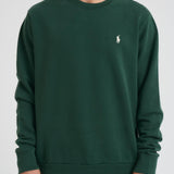 Felpa girocollo uomo verde 710916689 033 RALPH LAUREN 