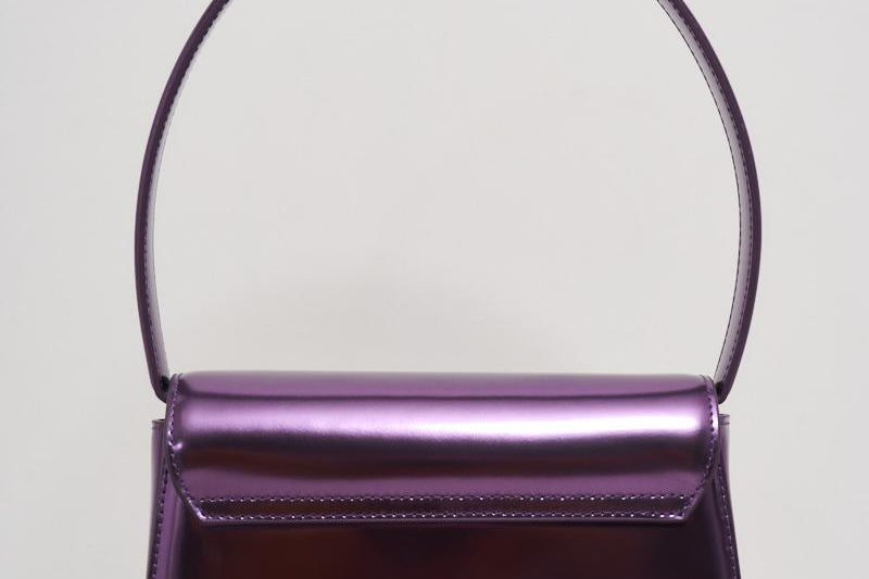 Borsa donna a spalla 1DR viola X08396 PS202T5205 DIESEL 