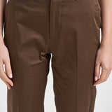 Pantalone donna con risvolto marrone ALICE LONG CRSILKBROWN BERWICH 