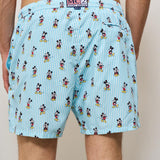 Costume uomo Mckey a righe celeste MICKEYSTRIPES S31 MC2 SAINT BARTH 
