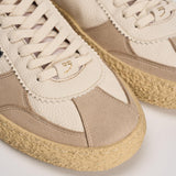 Sneakers donna Vintage Vegan Leather panna PU101V029 OSSO PURAAI 