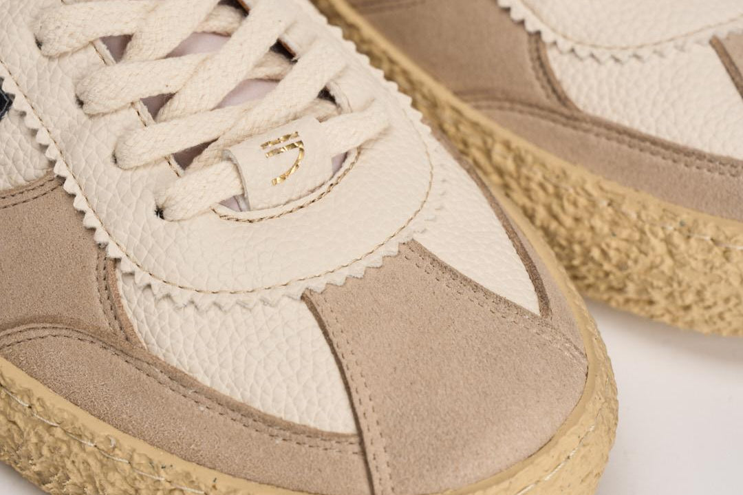 Sneakers donna Vintage Vegan Leather panna PU101V029 OSSO PURAAI 
