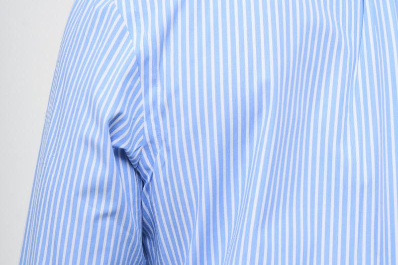 Camicia uomo a righe celeste 710929344 018 RALPH LAUREN 