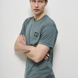 T-shirt uomo girocollo verde 2100039 S0013V0053 STONE ISLAND 