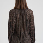 Maglia girocollo svasata in lamé N17 BK01CLS80E3 MISSONI 