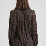 Maglia girocollo svasata in lamé N17 BK01CLS80E3 MISSONI 